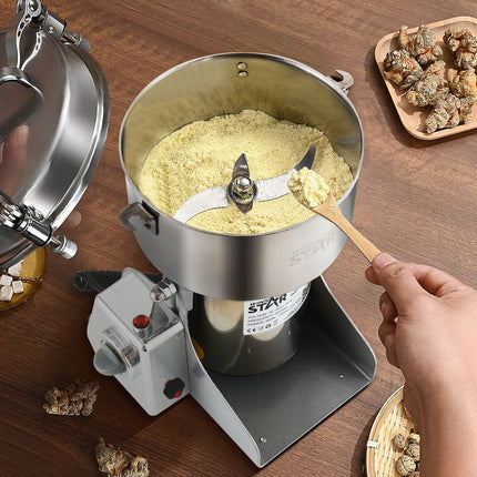 Winning Star Grain Grinder 500g 900W, 2kg 2000W Powerful Spice Grinding Machine Dry Wet