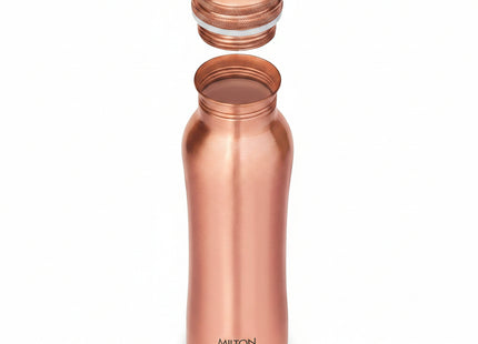 Milton Copper Water Bottle 950ml | Leak-Proof, BPA-Free | Ayurvedic-Inspired | Fridge Water Bottle, Keeps Water Cold, Cooling & Thermal Water Bottle for Cold Drinks