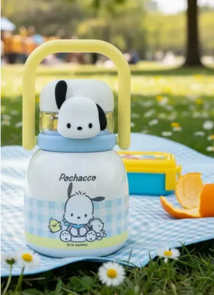 Character Design 500ml 600ml Insulated Stainless Steel Water Bottle School Office Travel Gift