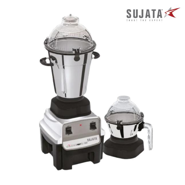 Sujata Magnapro ILG 1350W Mixer Grinder – Heavy‑Duty Motor, 2 Stainless Steel Jars, Juice Extractor, 23,000 RPM High‑Speed Performance, Indian 15 AMP Plug (Converter Needed)