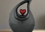 Black-Red Heart