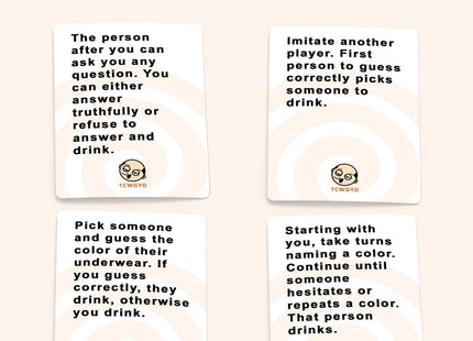 These Cards Will Get You Drunk – 100-Card Adult Party Game for 2–8 Players