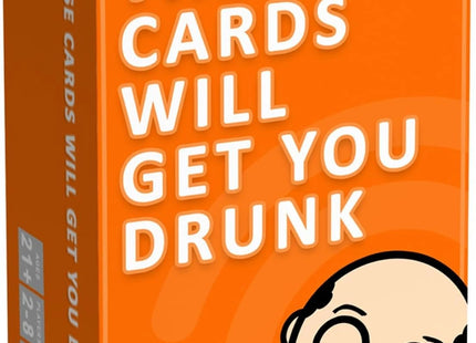 These Cards Will Get You Drunk – 100-Card Adult Party Game for 2–8 Players