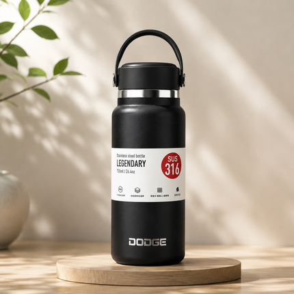Dodge Insulated Bottle Travel Cup 550ml 750ml 800ml 1L Hot Cold Tumbler