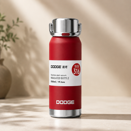 Dodge Insulated Bottle Travel Cup 550ml 750ml 800ml 1L Hot Cold Tumbler