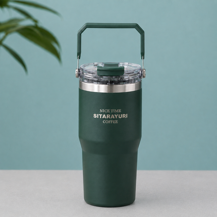 Sitarayuri Dual & Triple Drink Insulated Cups | 600ml & 900ml Travel Tumblers