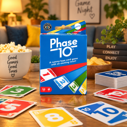 Mattel Karetní Hry Děti Rodina UNO Flip No Mercy SkipBo Blink Phase 10 Dárek Stolní Vánoce