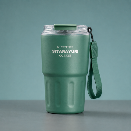Sitarayuri Stainless Steel Coffee Mug 290ml | Travel Mug for Tea & Coffee