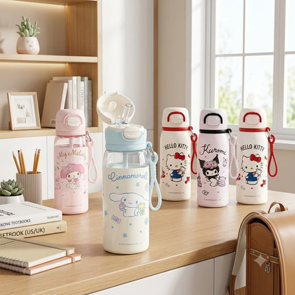 Character Design 500ml Insulated Bottle | Judy Hopps Mickey Minnie Stitch Travel Bottle