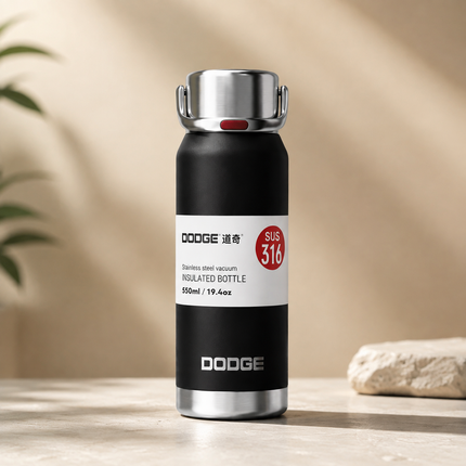 Dodge Insulated Bottle Travel Cup 550ml 750ml 800ml 1L Hot Cold Tumbler