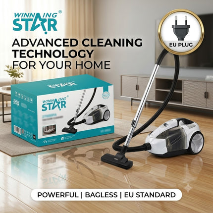 Winning Star Dry Vacuum Cleaner 2200W Powerful 3L Carpet Dust Portable Home Floors Pet Hair