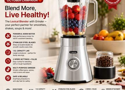 Lexical Blenders & Smoothie Makers – Hand Blenders, Professional Blenders & Blender with Grinder