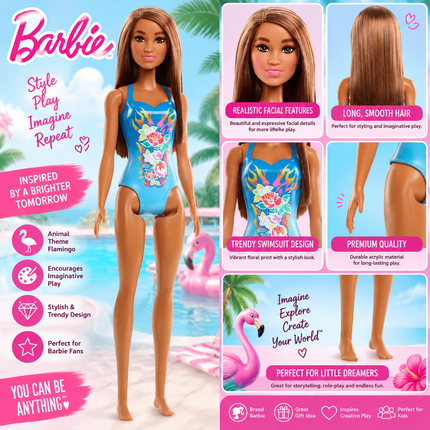 Mattel Barbie Fashion Career Dolls Chelsea Dolls Playsets Outfits Accessories Pretend Play Multiple Models