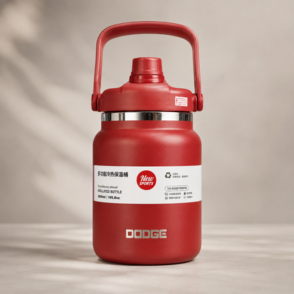 Dodge Thermal Food Container 3L 4.6L 304 Stainless Steel Insulated Flask