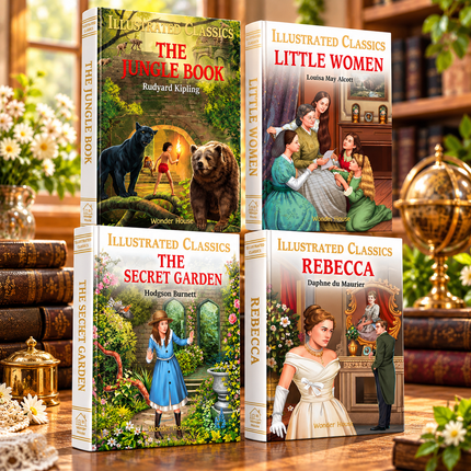 Classic Fiction Books for Kids Illustrated Adventure Mystery and Story Books