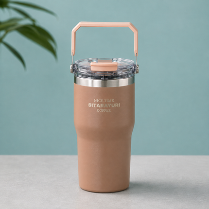 Sitarayuri Dual & Triple Drink Insulated Cups | 600ml & 900ml Travel Tumblers