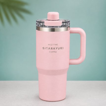 Sitarayuri Dual & Triple Drink Insulated Cups | 600ml & 900ml Travel Tumblers