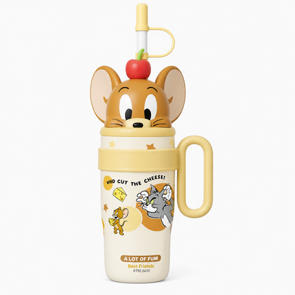Character Design 800ml Insulated Bottle | Judy Hopps Mickey Minnie Stitch Travel Bottle