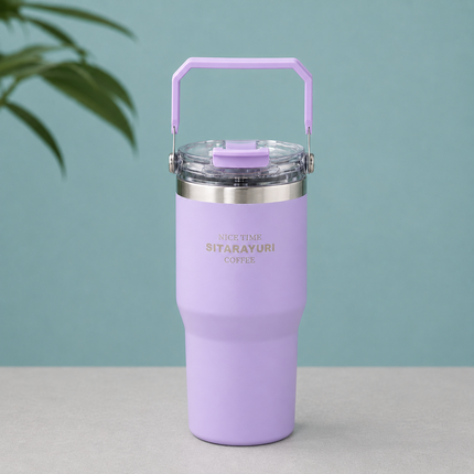 Sitarayuri Dual & Triple Drink Insulated Cups | 600ml & 900ml Travel Tumblers