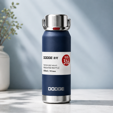Dodge Insulated Bottle Travel Cup 550ml 750ml 800ml 1L Hot Cold Tumbler
