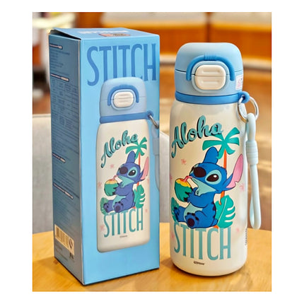 Character Design 500ml Insulated Water Bottle Kids School Travel Gift Sports