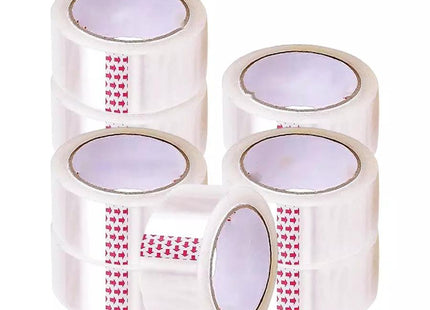 Strong Packing Tape Roll 100 Meter | Heavy Duty Adhesive | 42 Micron | 1", 2", 3" Width | Pack of 3, 6, 12